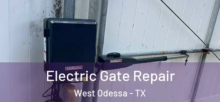 Electric Gate Repair West Odessa - TX